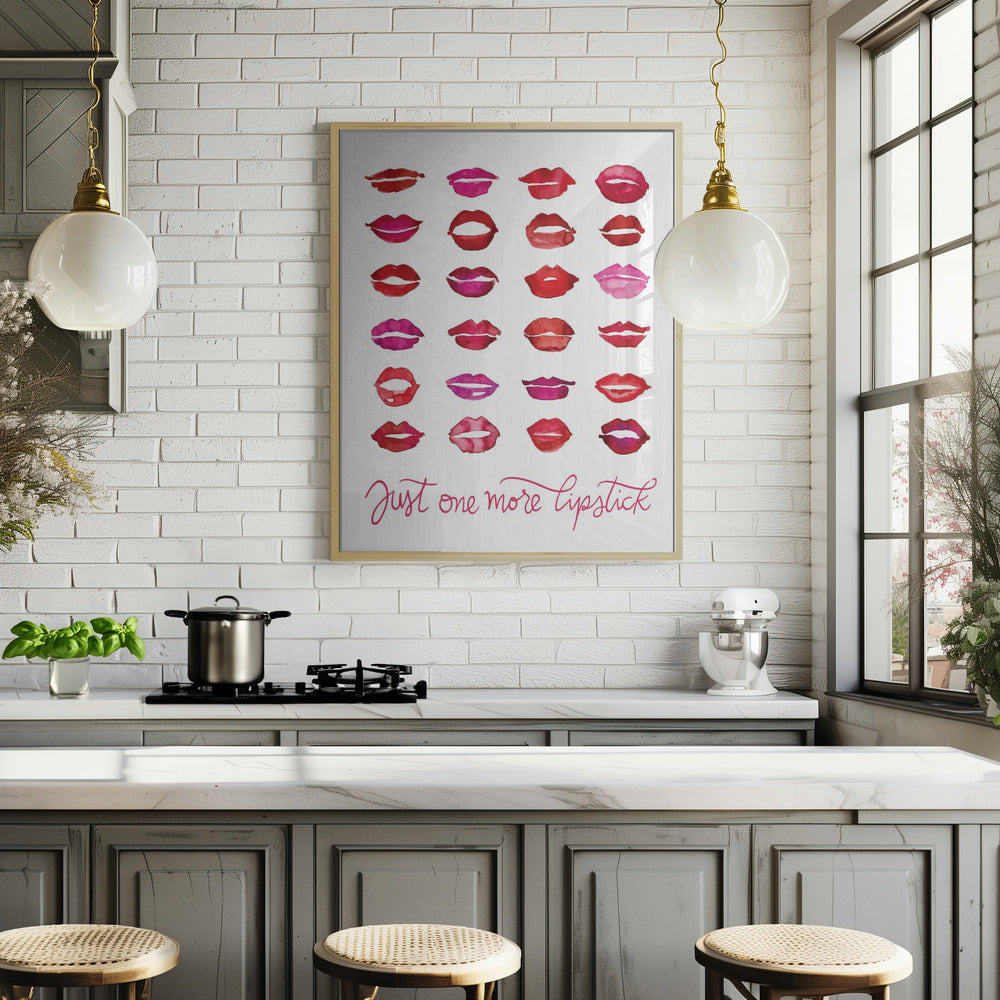 Just one more lipstick Poster