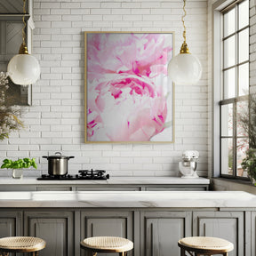 Pink peony X Poster