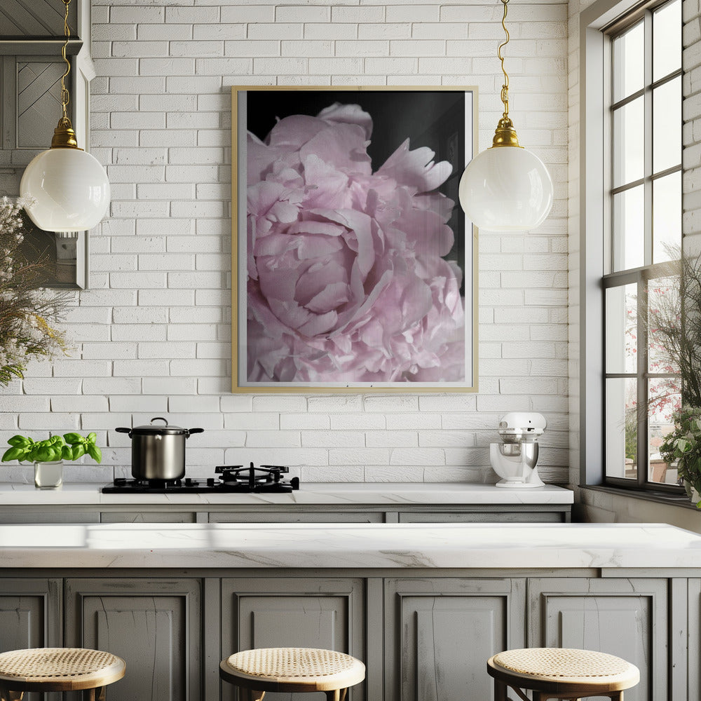 Enjoy the little things peony Poster