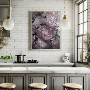 Life blooms everyday peonies Poster