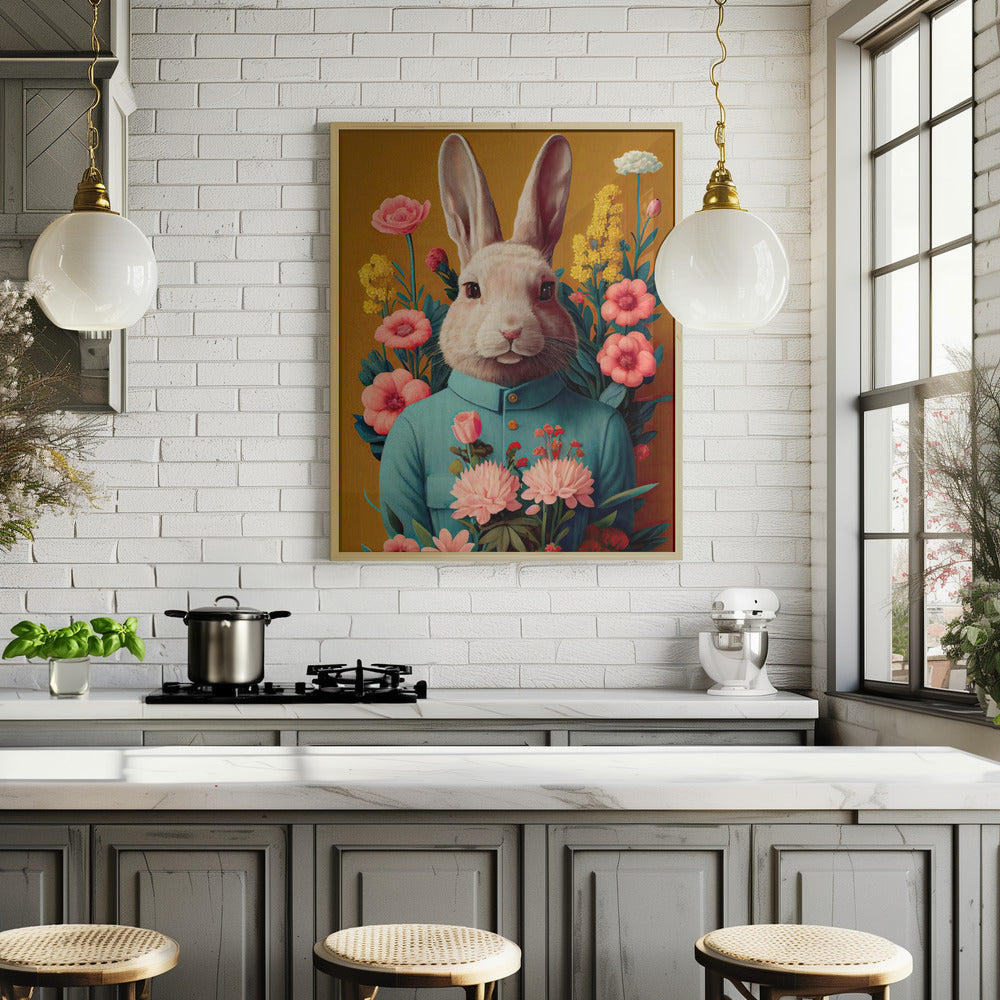 Mr Easter Bunny Poster