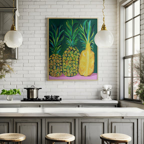 Pineapples Poster