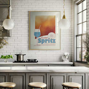 Aperol Spritz print Poster