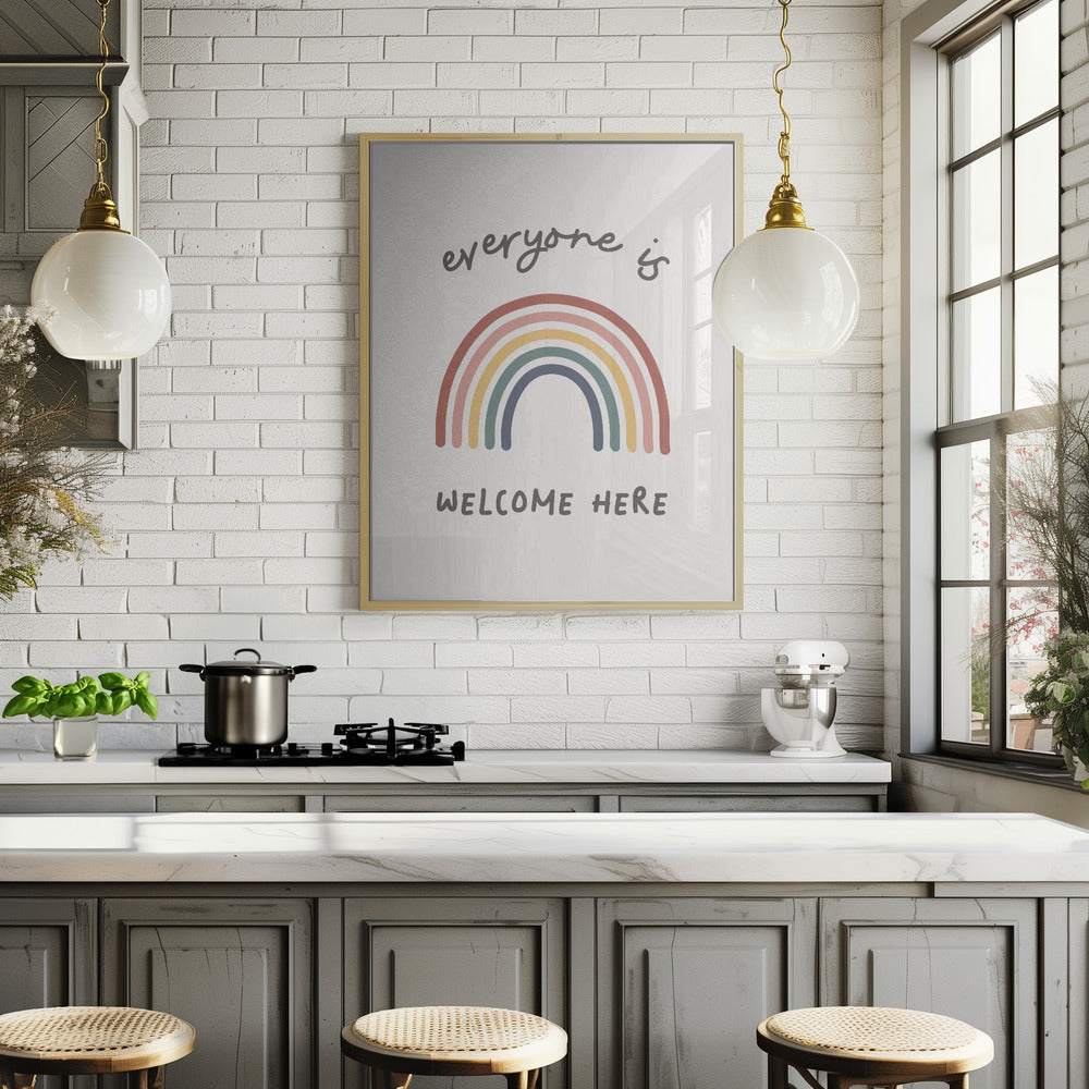 Everyone Is Welcome Here Poster