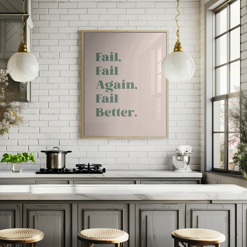 Fail Better Poster