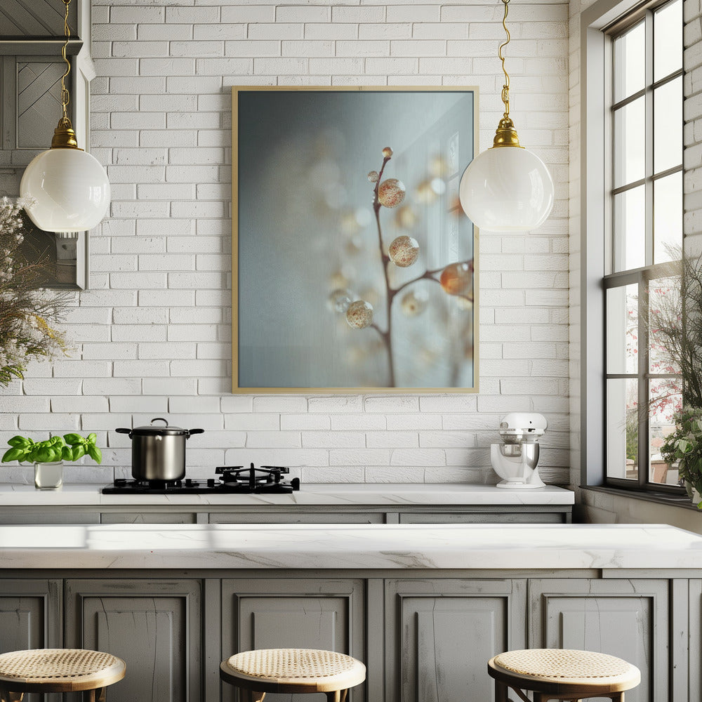 Glassy Berries Poster