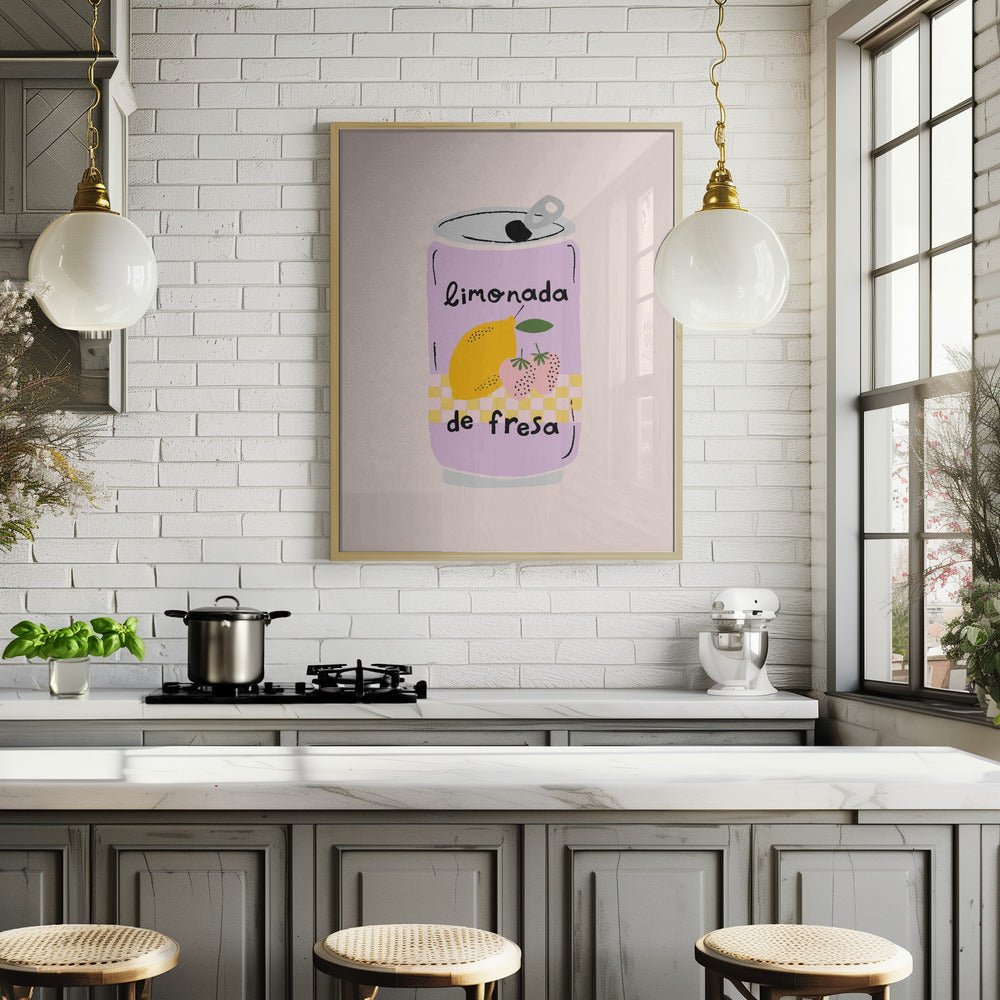 Strawberry Lemonade Poster