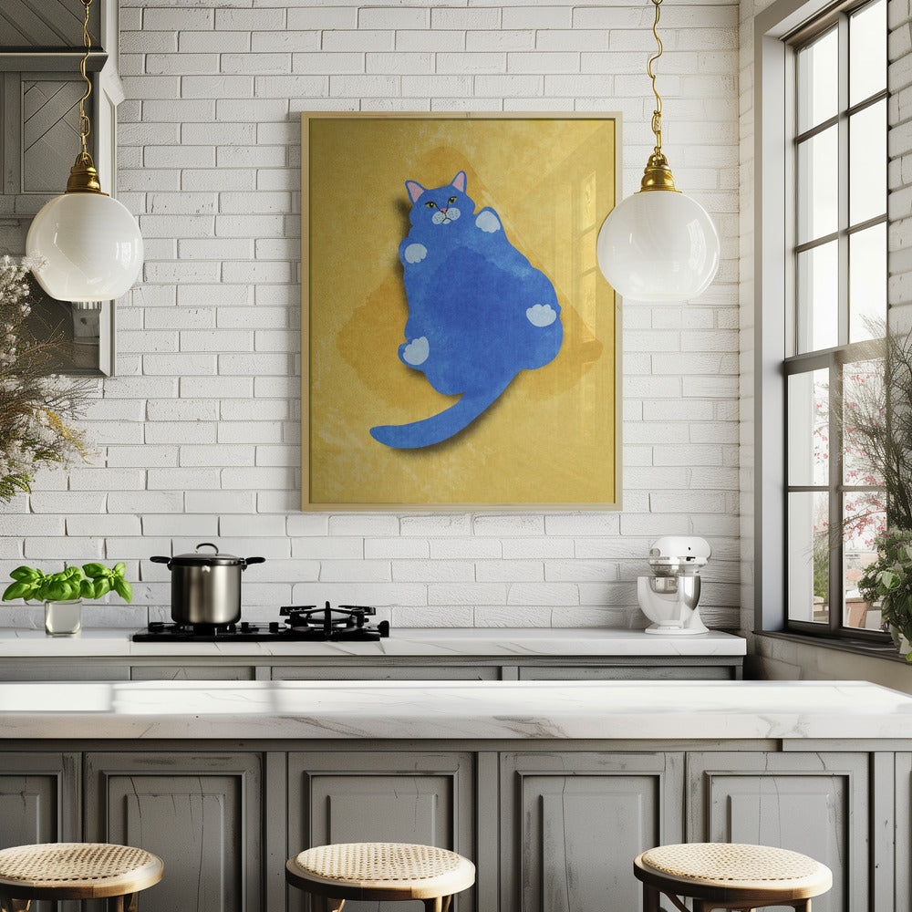 Fat Cat Poster