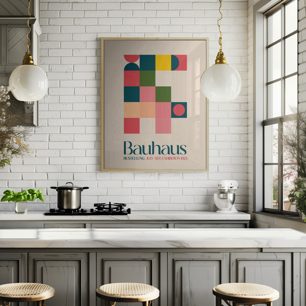Bauhaus Kutular Poster