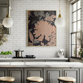 Wild Peony Poster