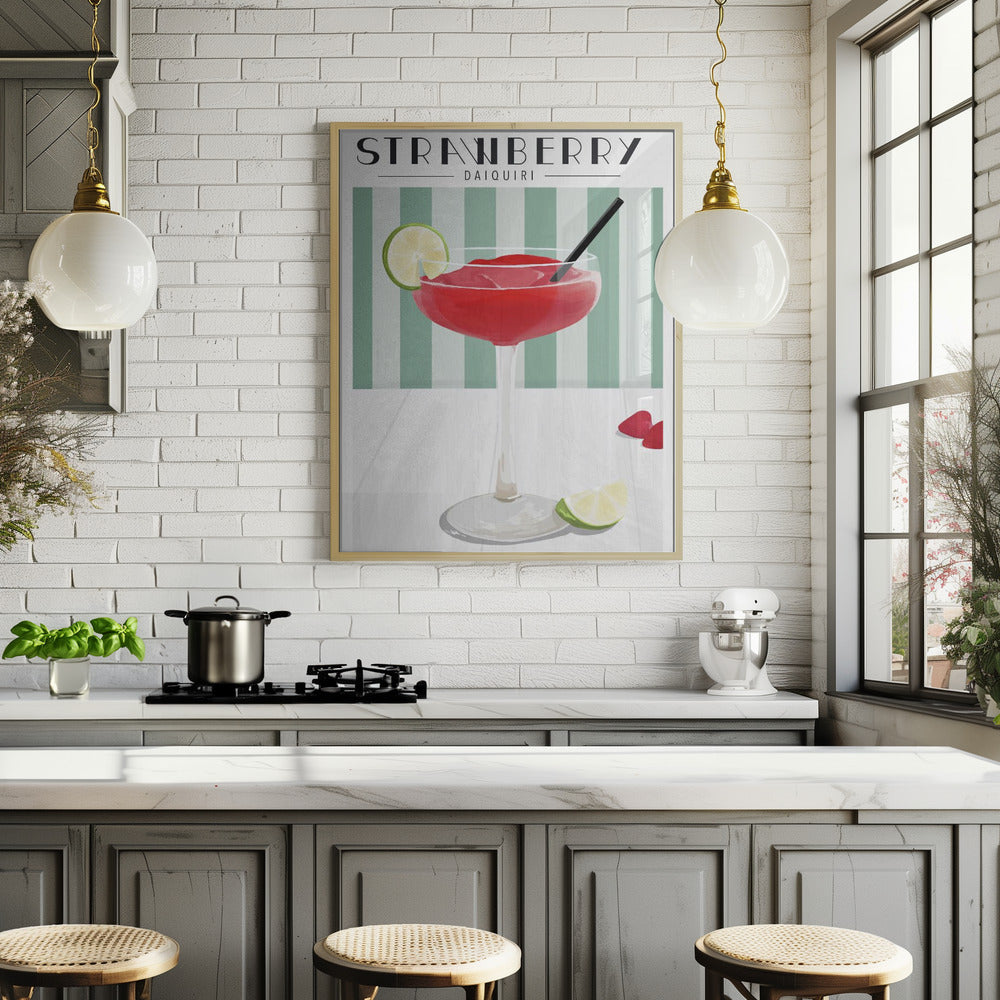 Strawberry Daiquiri Poster