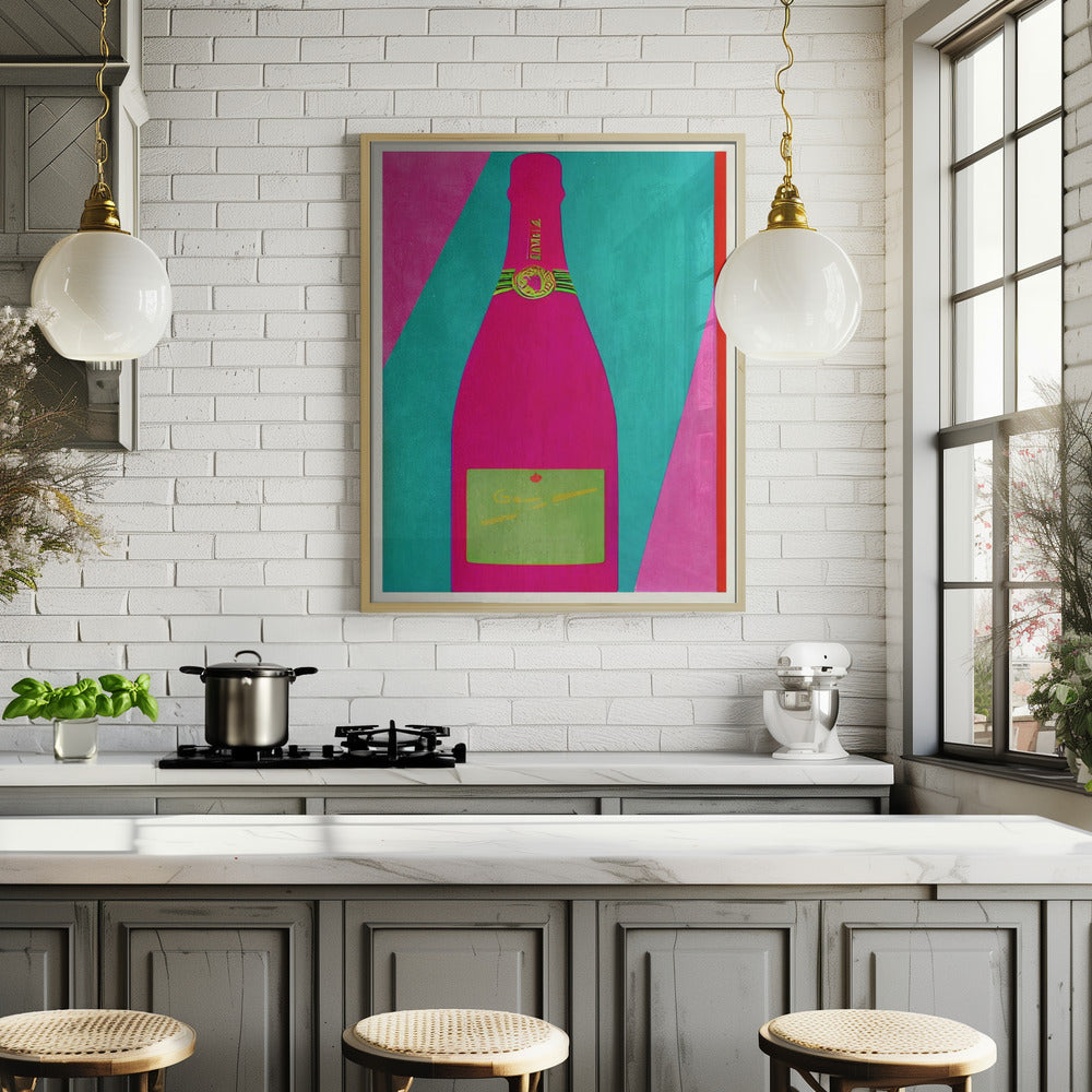 Pink Champagne Poster