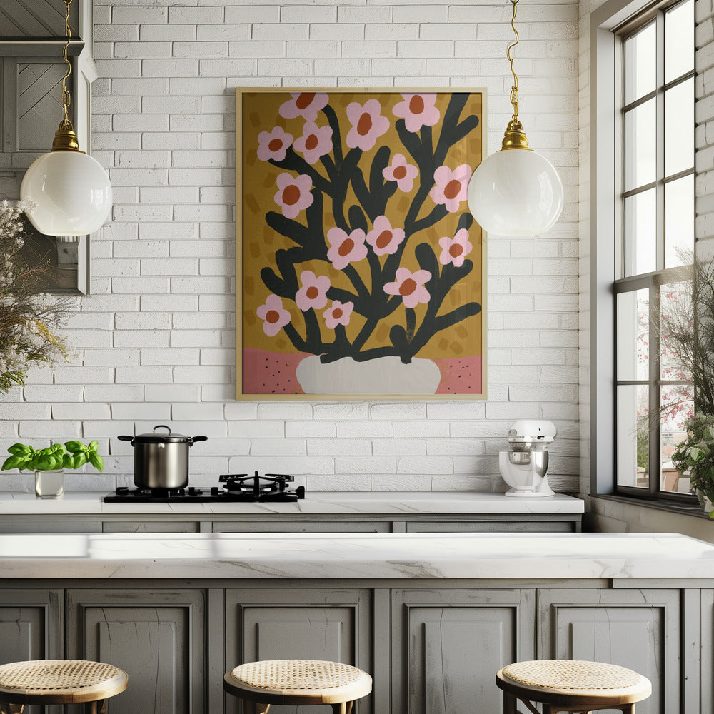 Pastel Flower Impression No 2 Poster