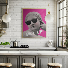 Hot Pink Venus Poster