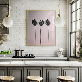 Pinky Palms Poster