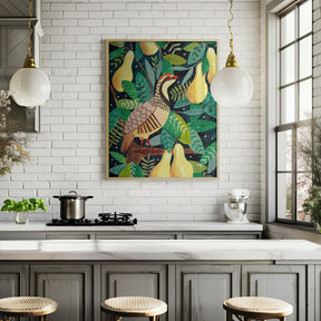 Partridge in a pear tree Poster