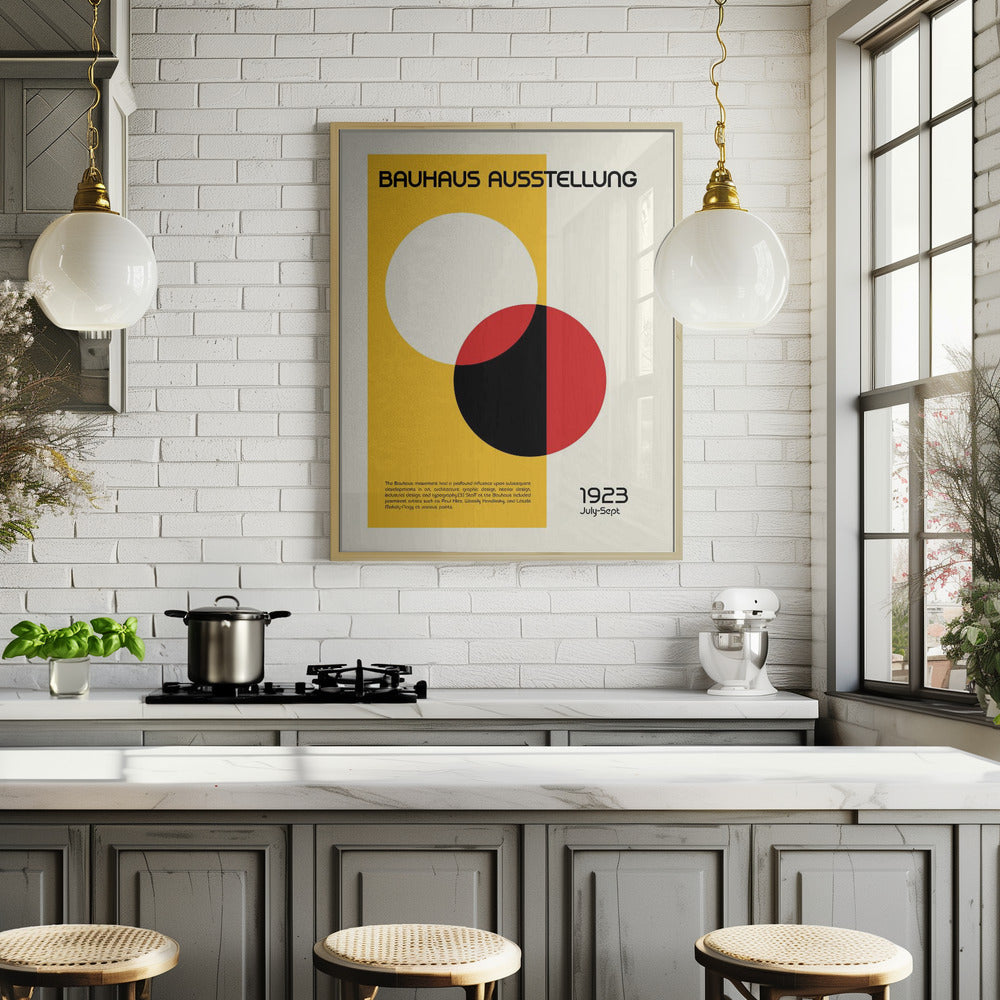 Bauhaus Ausstellung Poster