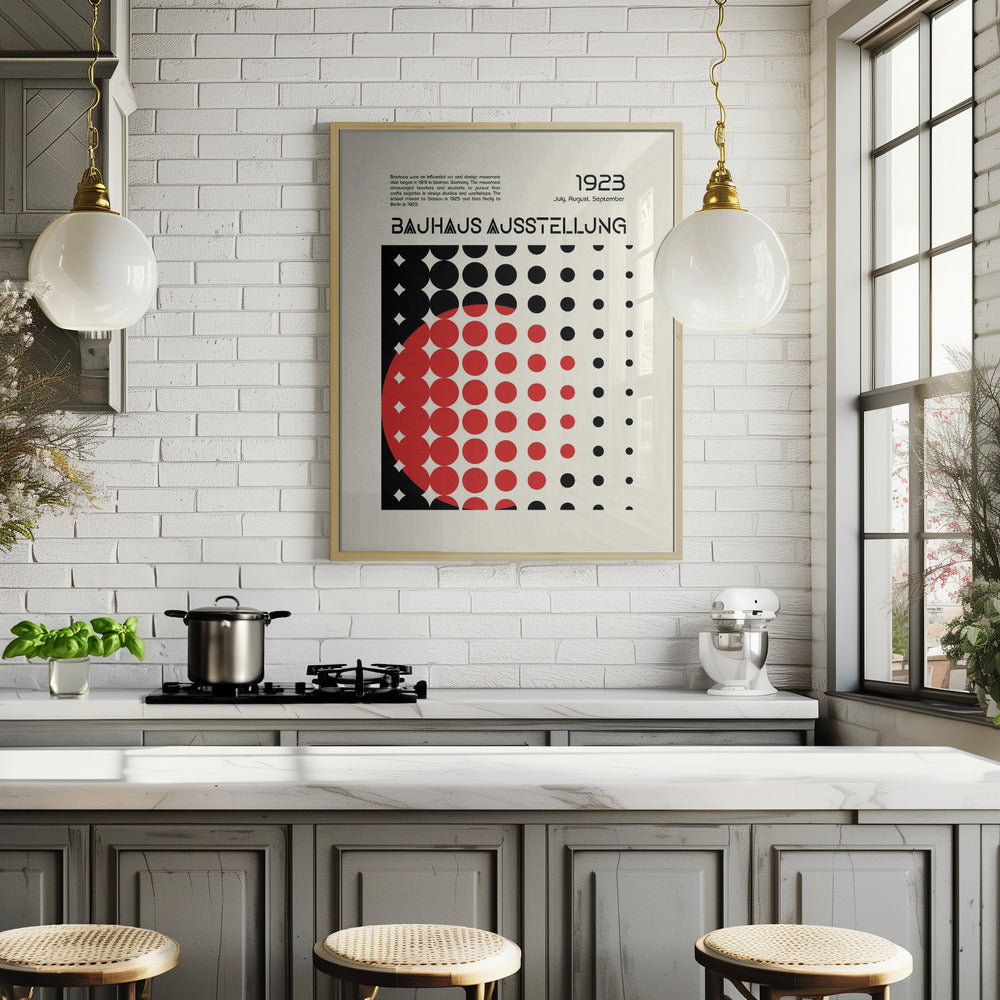 Bauhaus Ausstellung Poster