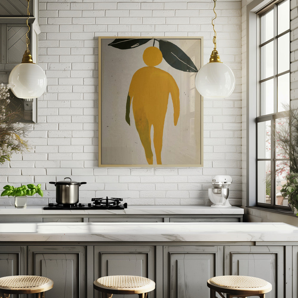 Lemon Dude Poster