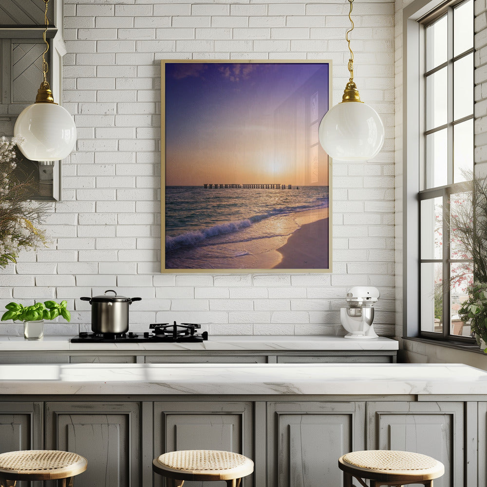 Gasparilla Island Sunset Poster