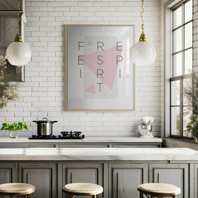 Free spirit - pink Poster