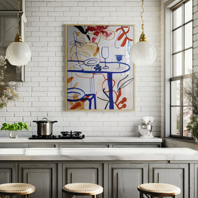 Kitchen still llife Poster