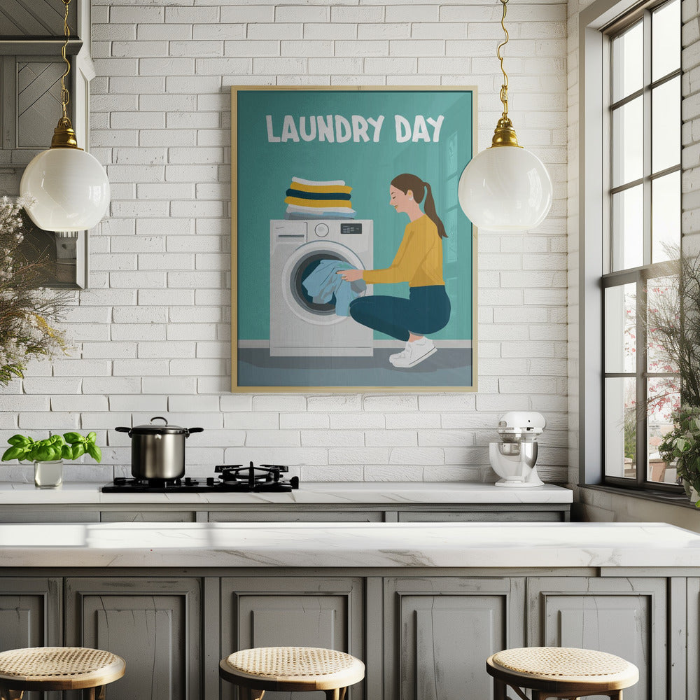 Laundry Day Poster