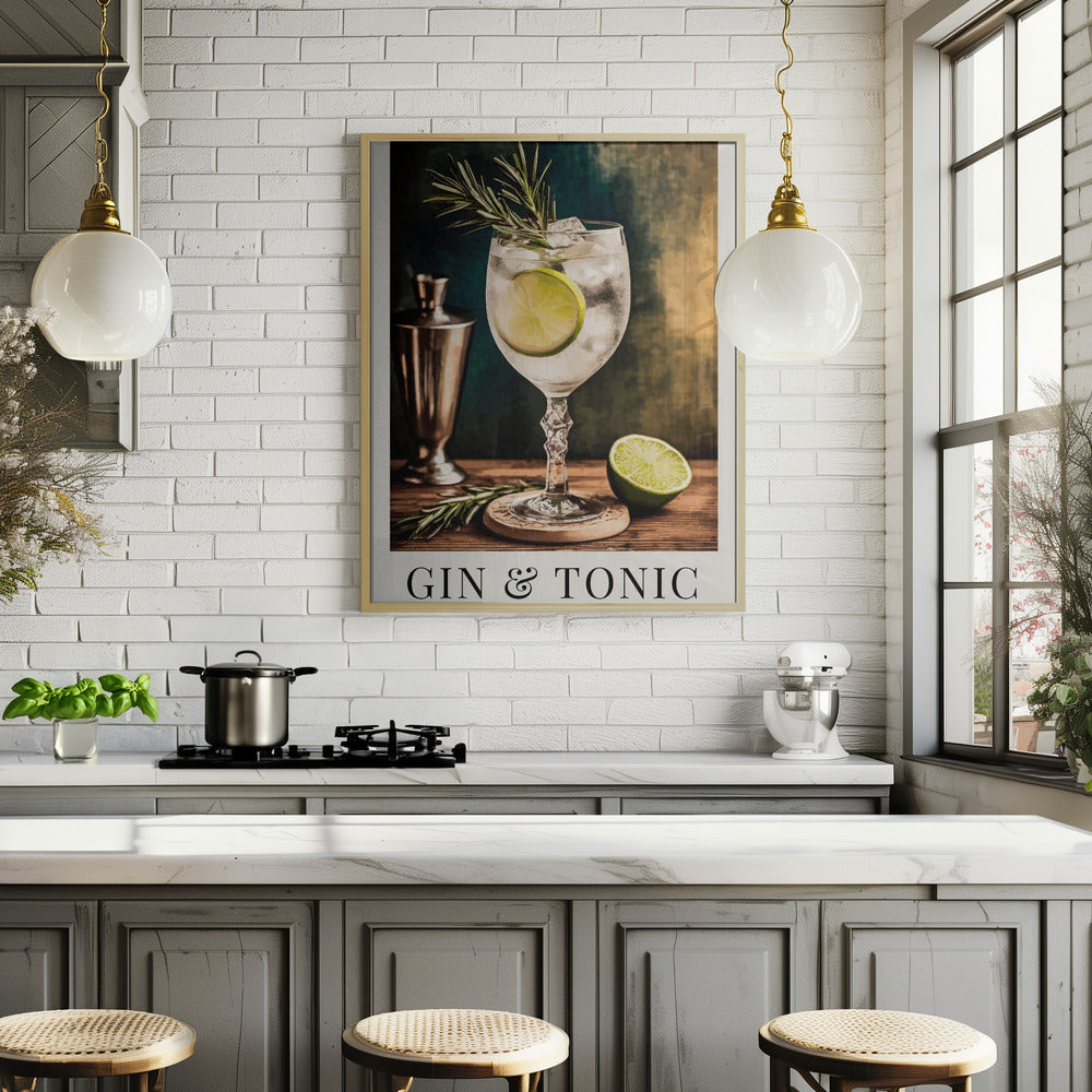 Gin &amp; Tonic Poster