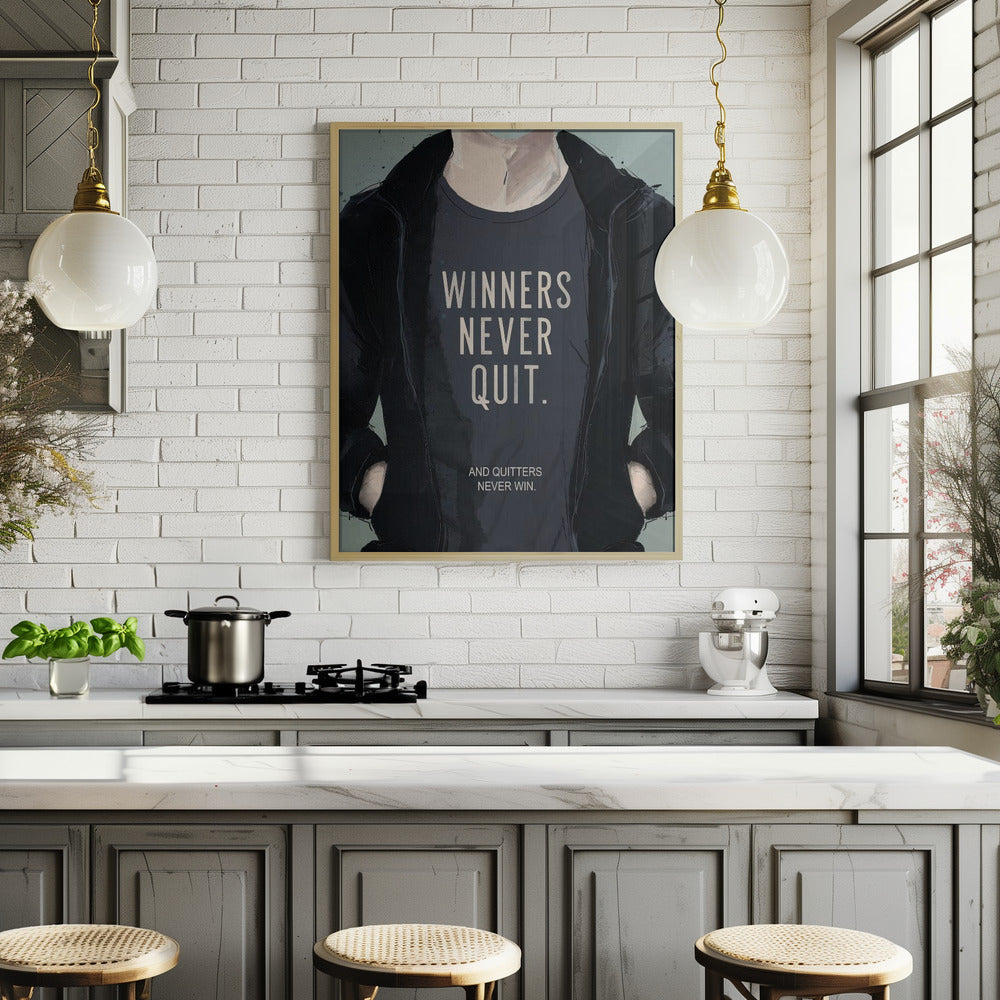 Winners Never Quit Poster