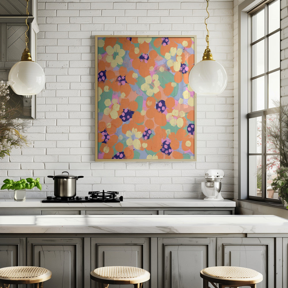 Flowerpattern Poster