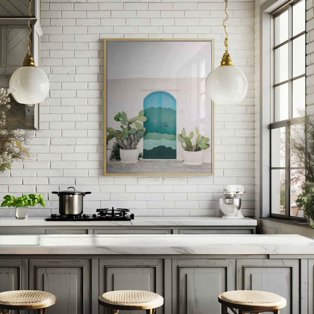 The Ostuni Door Poster