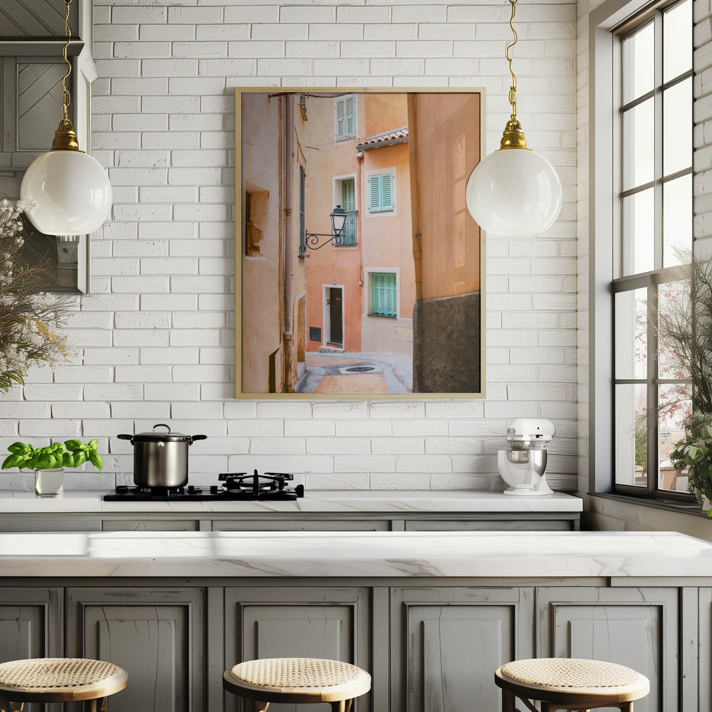 Coral Cote d Azur | Menton | South of France Poster