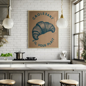 Croissant Poster