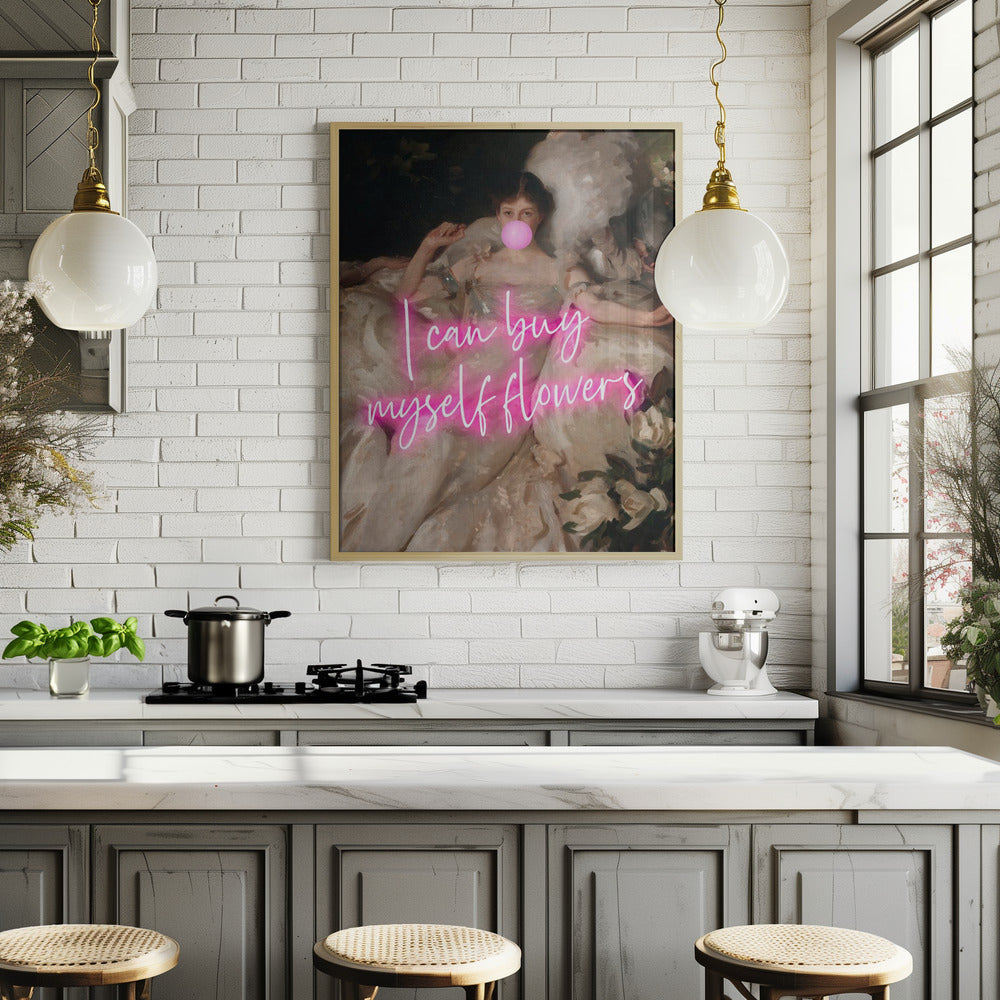 Buymyselfflowers6 Ratioiso Poster