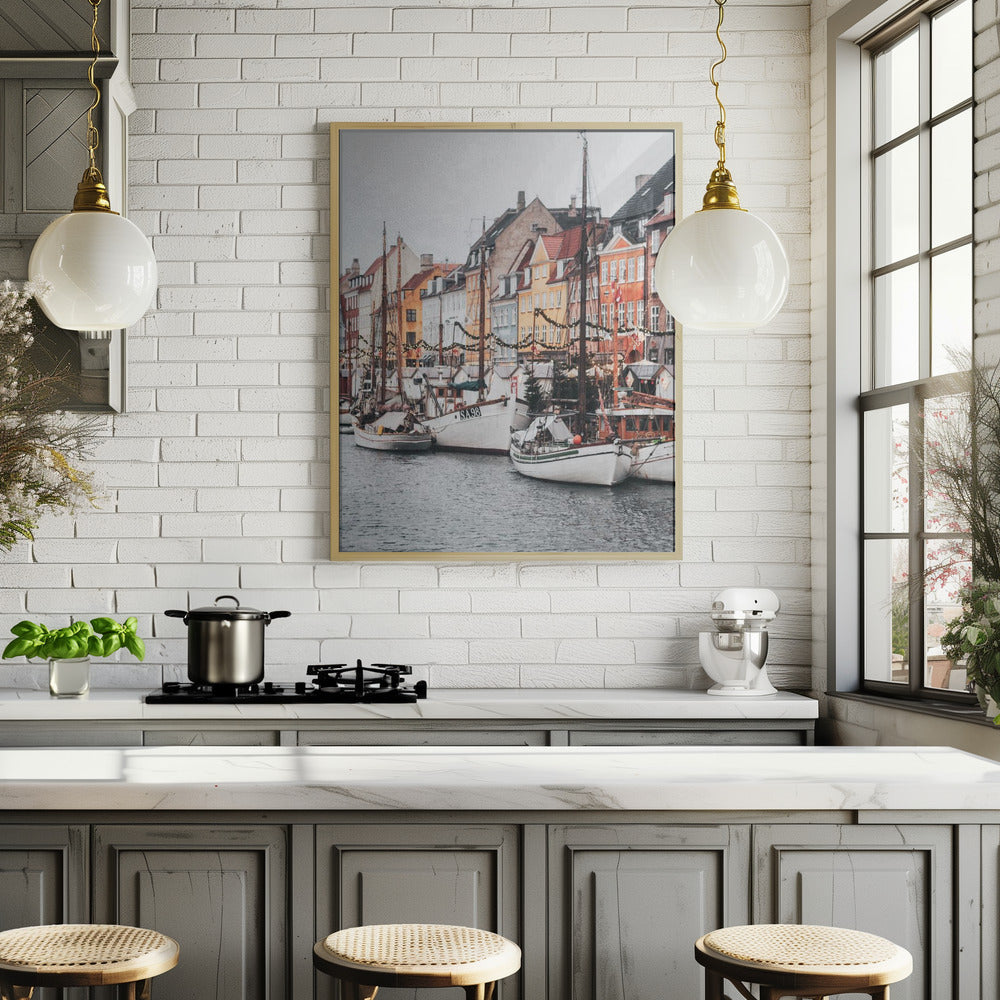 Copenhagen Harbour Poster