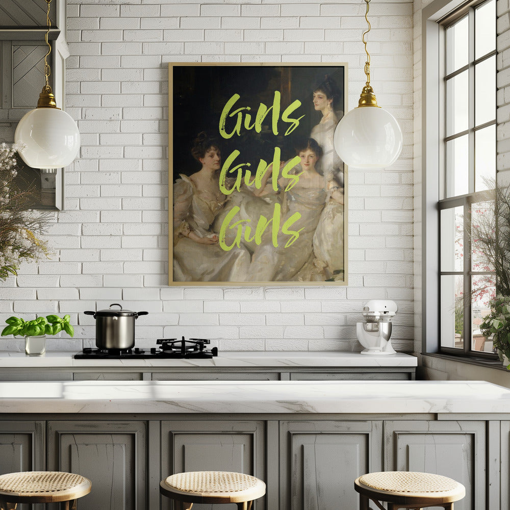 Girlsgirlsgirlsyellow Ratioiso Poster