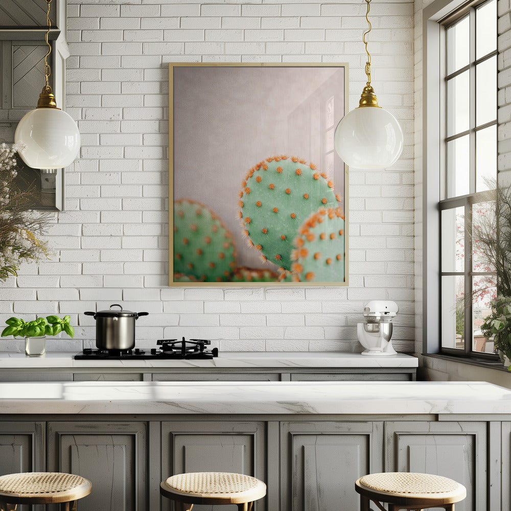 Cacti Pastel Tones Poster
