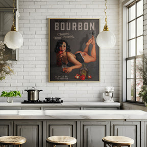 Babes of Bourbon Vol 6 Choose Your Poison Sexy Pinup Poster