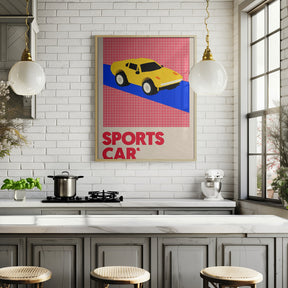 Sports Car Poster