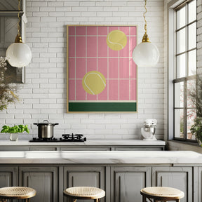 Tennis Kitchen Poster