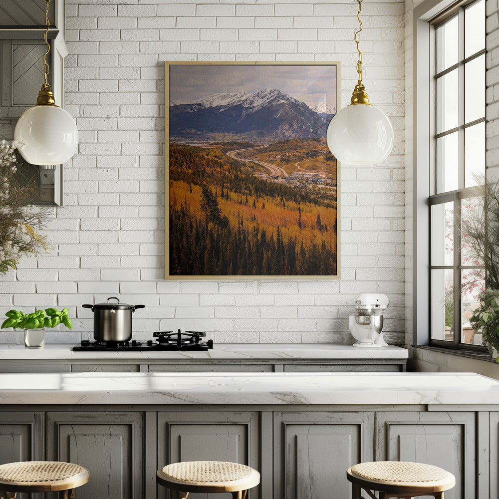 Fall in Silverthorne Poster