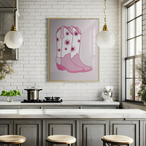 Pink Shoes Poster