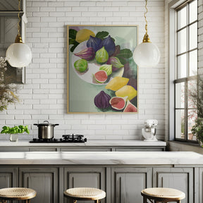 Figs and lemons Poster