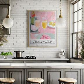 Champagne Poster