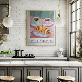 Petit dejeuner Poster