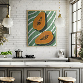 Papayas Poster