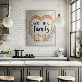 Wearefamily(floralno2) Poster