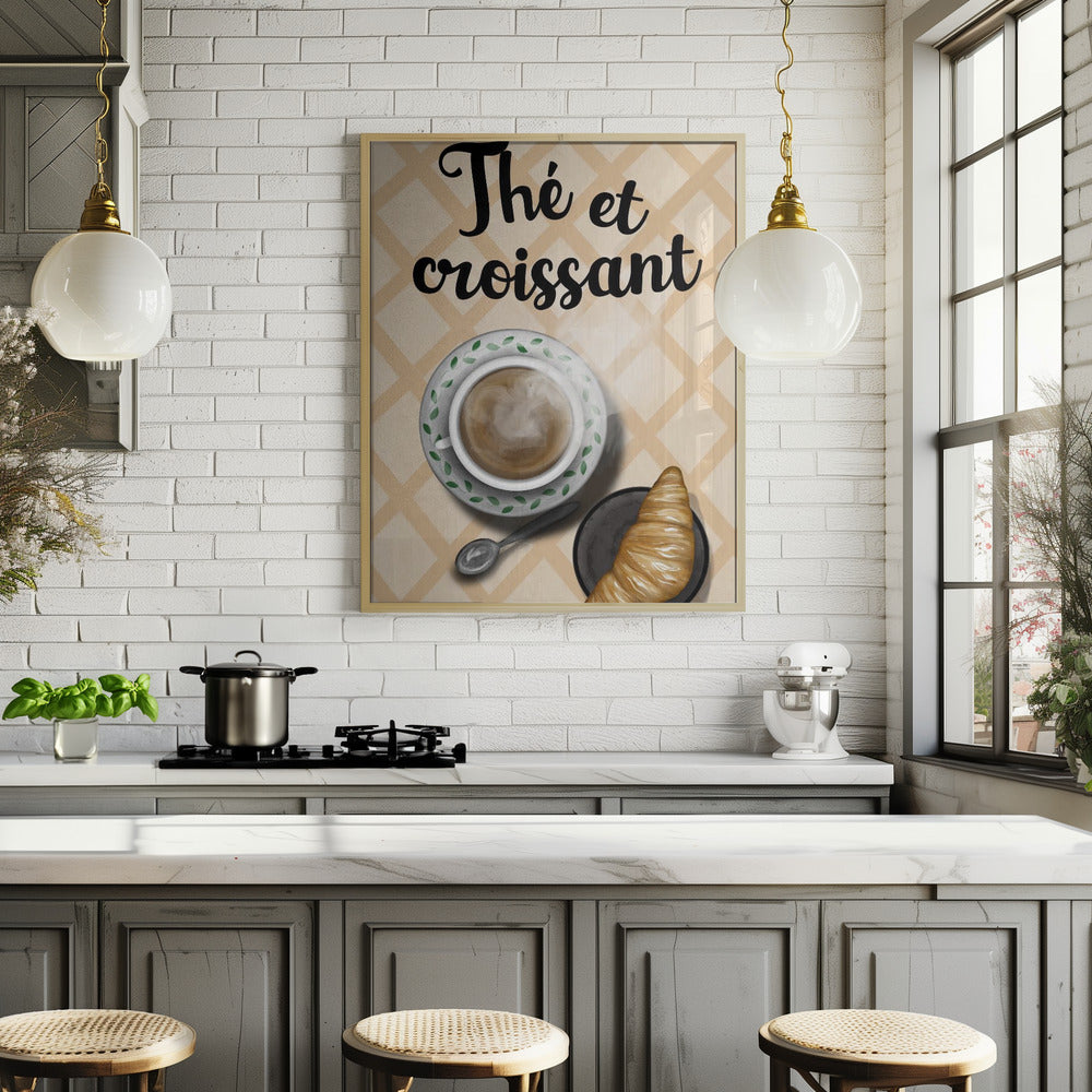 The Et Croissant Poster