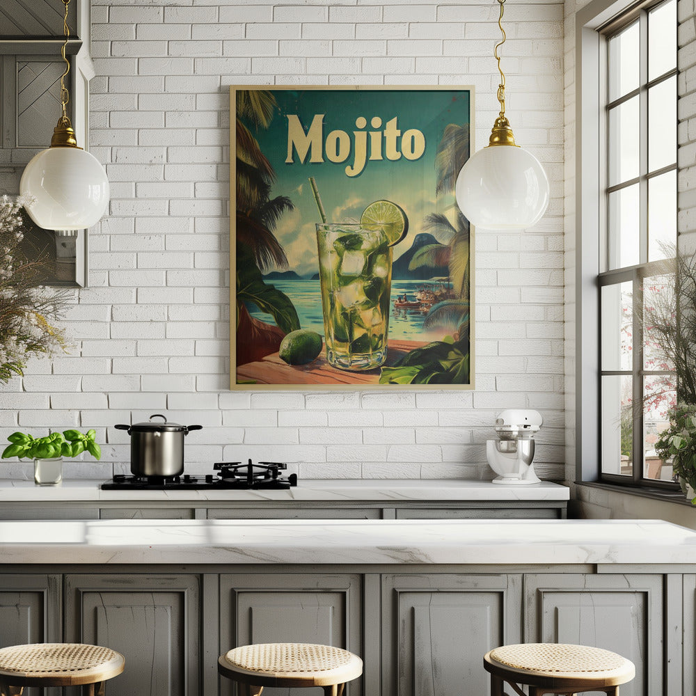 Mojito Vintage Poster