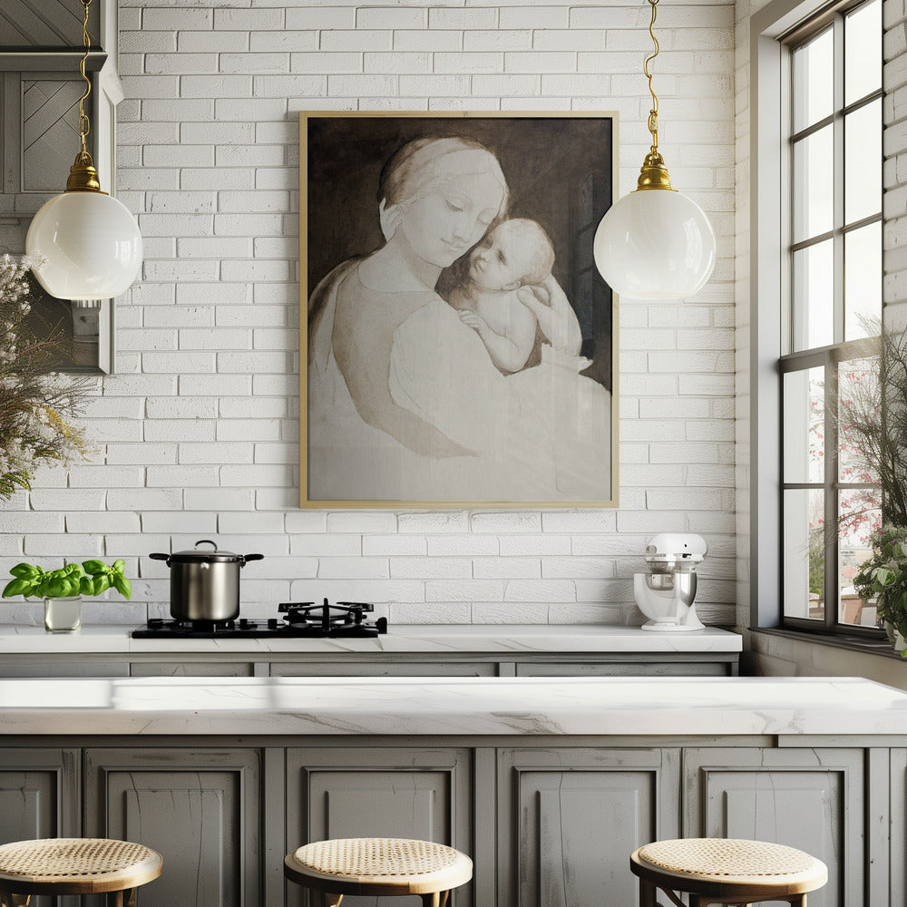 Madonna and Child Poster